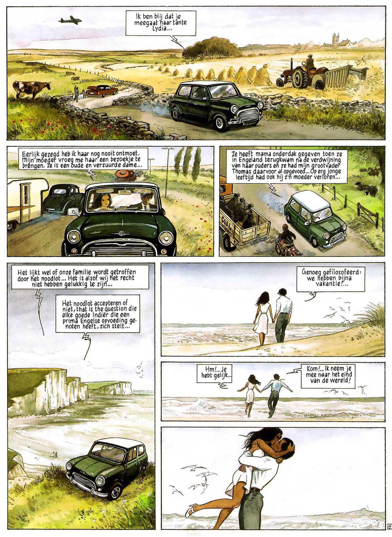 India Dreams - 03 - In De Schaduw Van De Bougainvilles (Dutch) Engelstalige en Duitse strips die op deze site staan, hier is de Nederlandse uitgave! 14