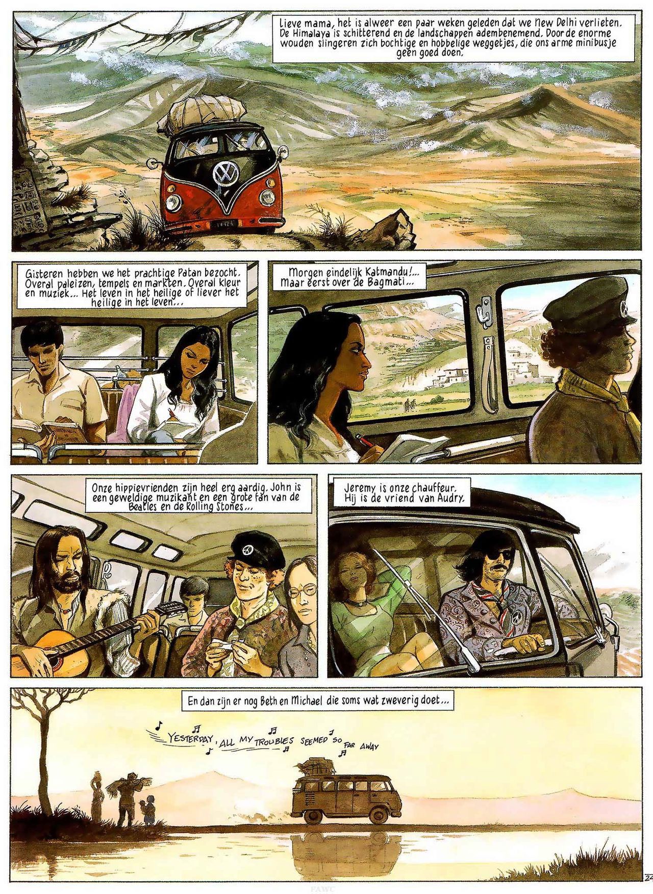 India Dreams - 03 - In De Schaduw Van De Bougainvilles (Dutch) Engelstalige en Duitse strips die op deze site staan, hier is de Nederlandse uitgave! 26