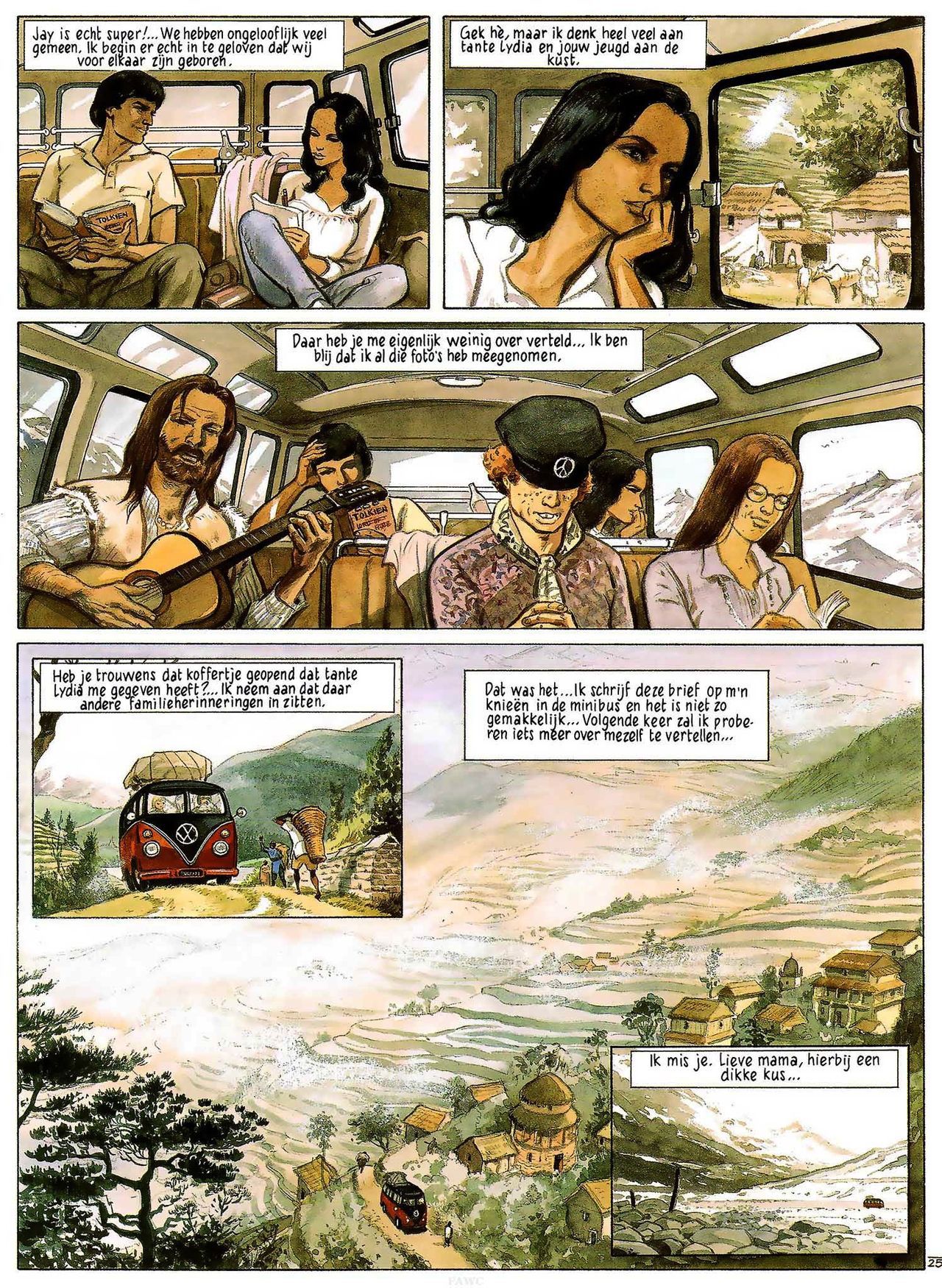 India Dreams - 03 - In De Schaduw Van De Bougainvilles (Dutch) Engelstalige en Duitse strips die op deze site staan, hier is de Nederlandse uitgave! 27