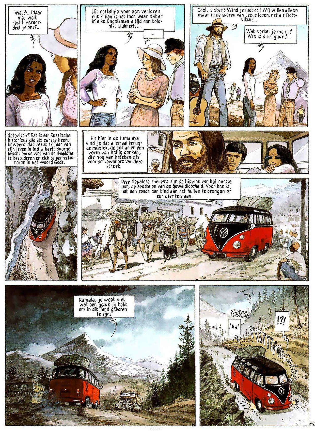 India Dreams - 03 - In De Schaduw Van De Bougainvilles (Dutch) Engelstalige en Duitse strips die op deze site staan, hier is de Nederlandse uitgave! 31