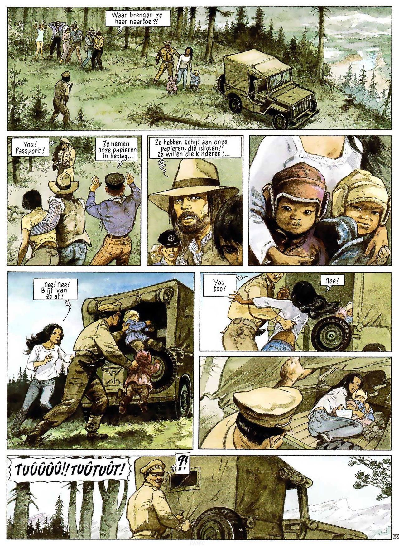 India Dreams - 03 - In De Schaduw Van De Bougainvilles (Dutch) Engelstalige en Duitse strips die op deze site staan, hier is de Nederlandse uitgave! 35