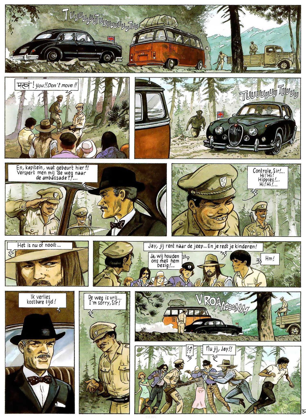 India Dreams - 03 - In De Schaduw Van De Bougainvilles (Dutch) Engelstalige en Duitse strips die op deze site staan, hier is de Nederlandse uitgave! 36