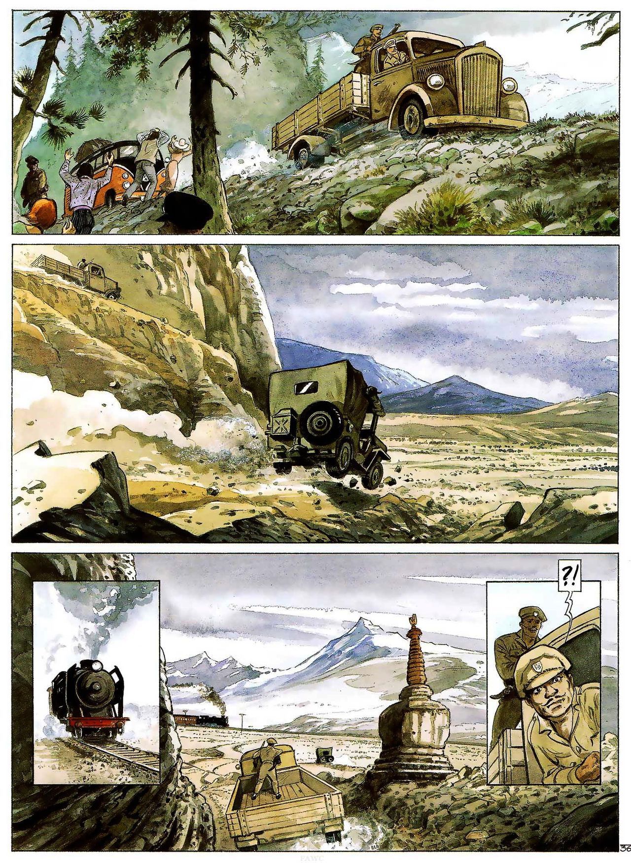 India Dreams - 03 - In De Schaduw Van De Bougainvilles (Dutch) Engelstalige en Duitse strips die op deze site staan, hier is de Nederlandse uitgave! 38