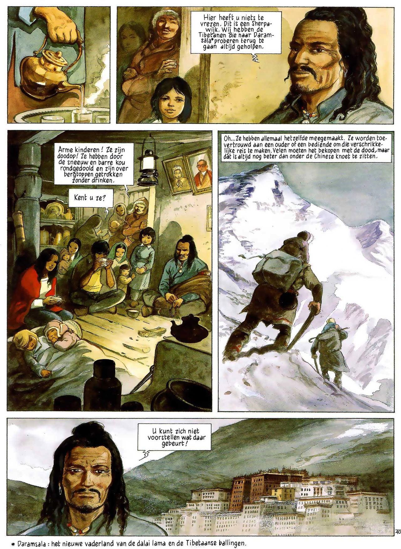 India Dreams - 03 - In De Schaduw Van De Bougainvilles (Dutch) Engelstalige en Duitse strips die op deze site staan, hier is de Nederlandse uitgave! 42