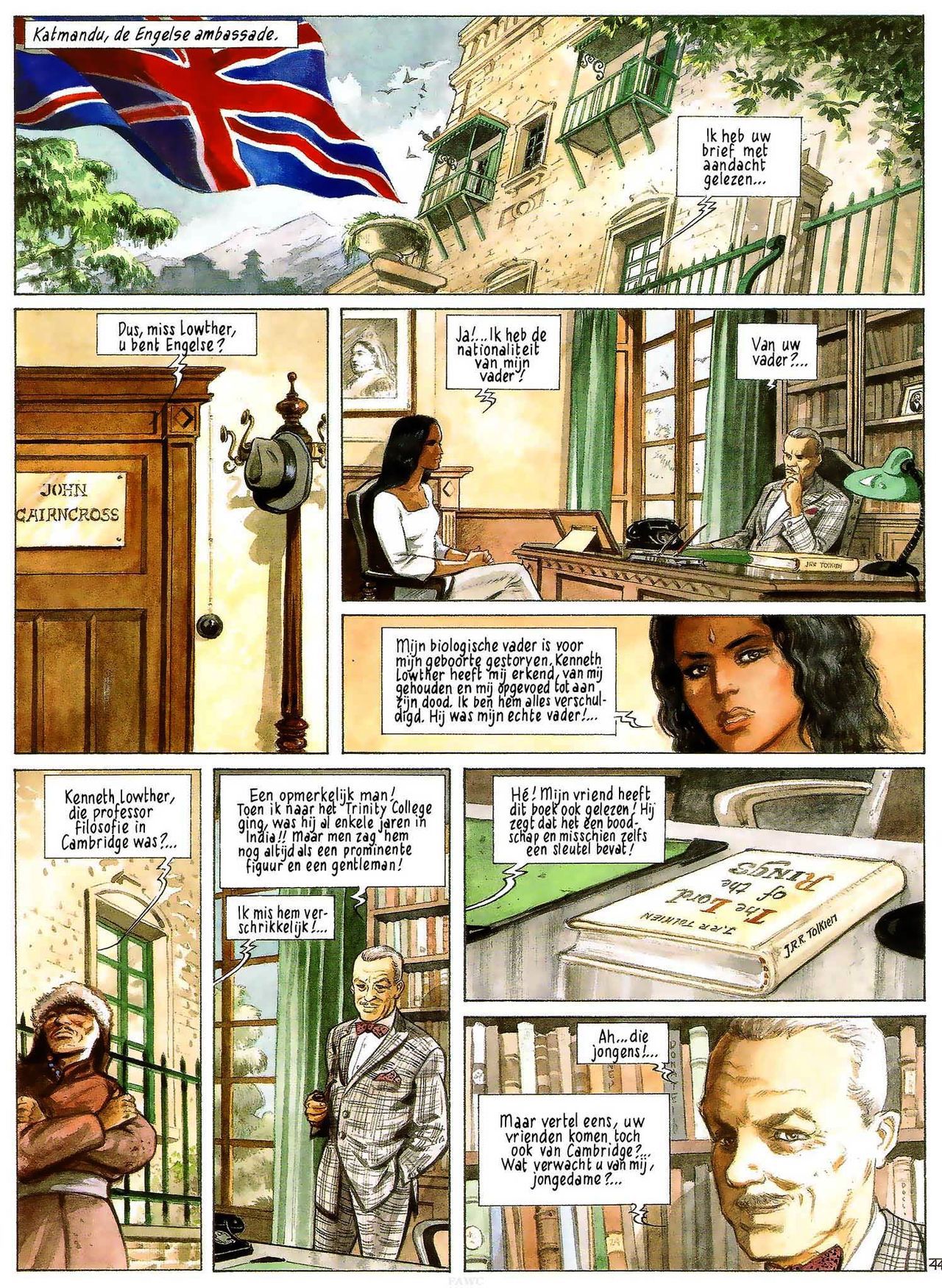 India Dreams - 03 - In De Schaduw Van De Bougainvilles (Dutch) Engelstalige en Duitse strips die op deze site staan, hier is de Nederlandse uitgave! 46