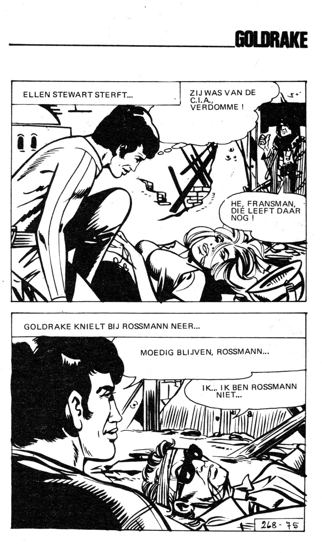 Goldrake - 62 - De Libanees (Dutch) In 5 series...78 Nog niet geplaatste strips uit de "Goldrake" serie 77