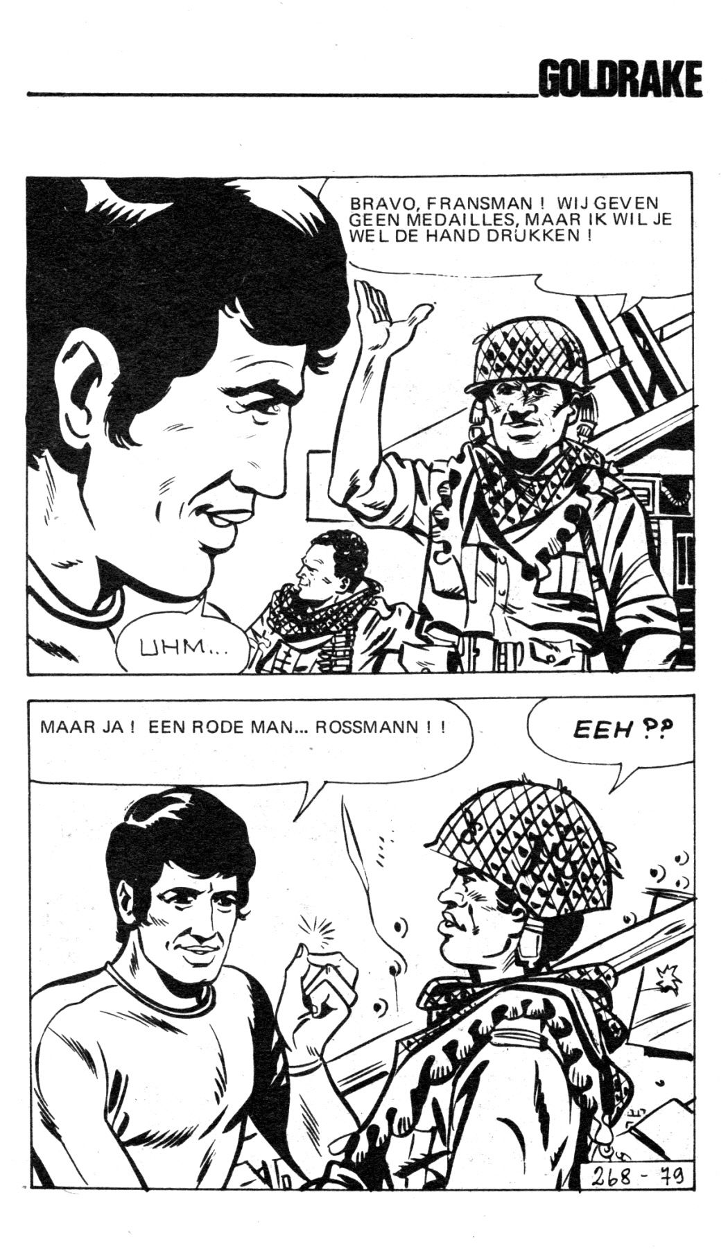 Goldrake - 62 - De Libanees (Dutch) In 5 series...78 Nog niet geplaatste strips uit de "Goldrake" serie 81