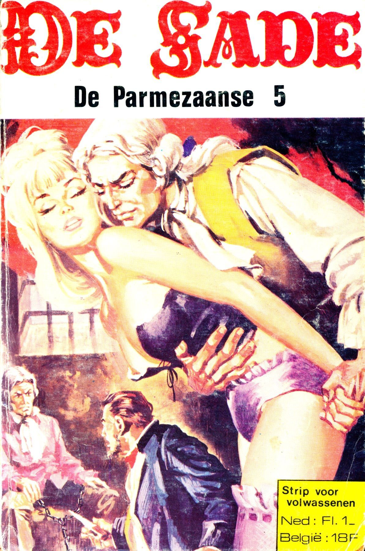 De Parmezaanse (Dutch) In 5 series...53 Nog niet geplaatste strips uit de "De Sade" serie 1