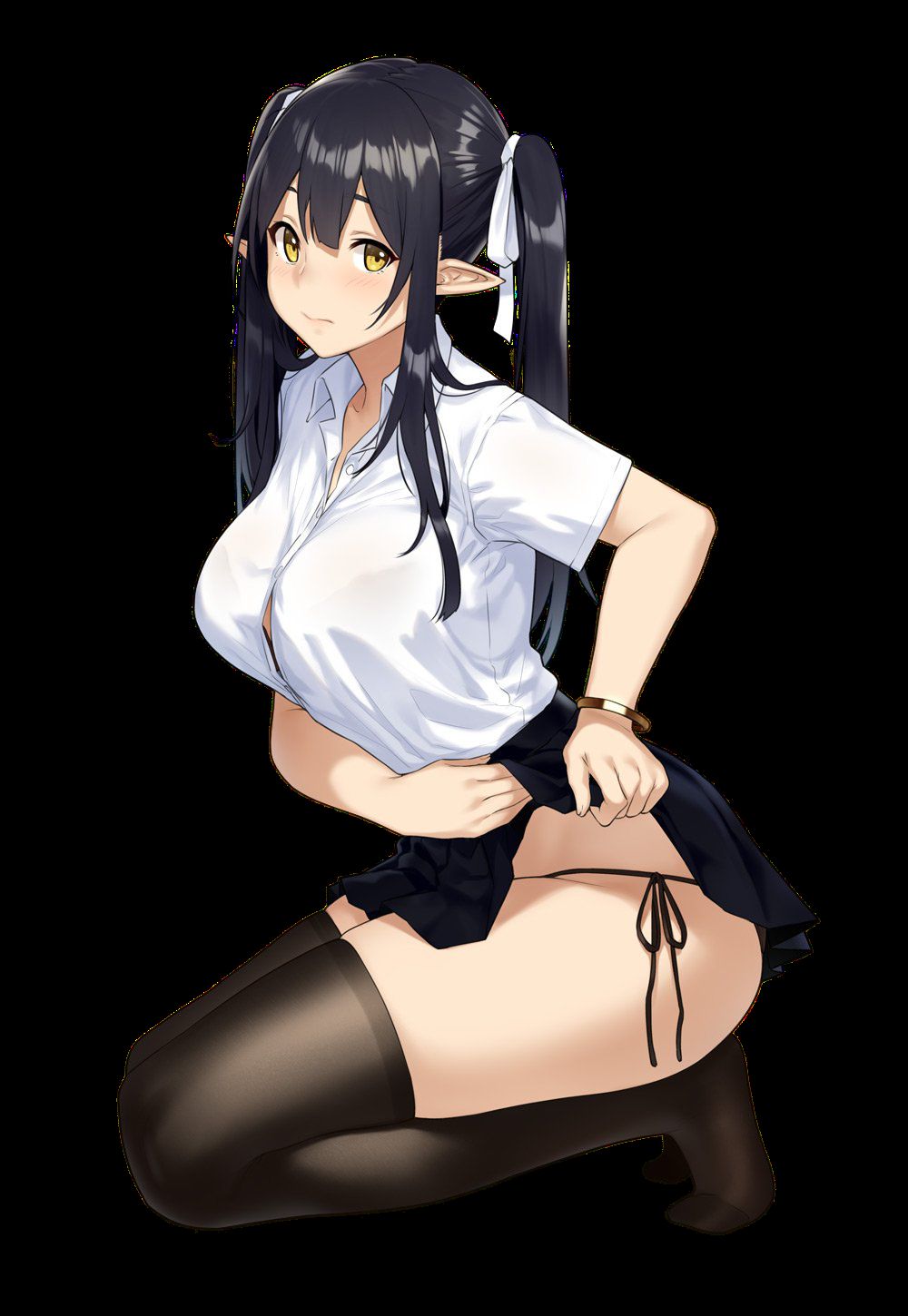 [Erocola Character Material] PNG background transparent erotic image, such as anime characters Part 269 9