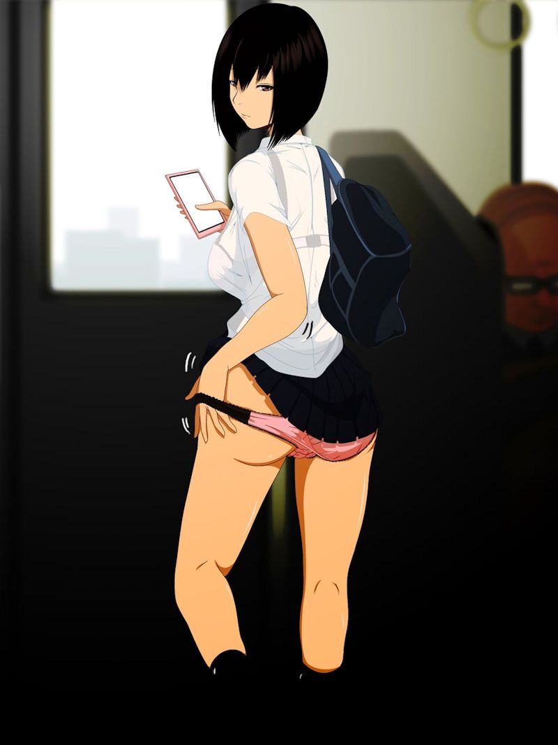 [Secondary] erotic image of a high school girl whose uniform is drenched in sudden rain and has become squeadays to the bra 11