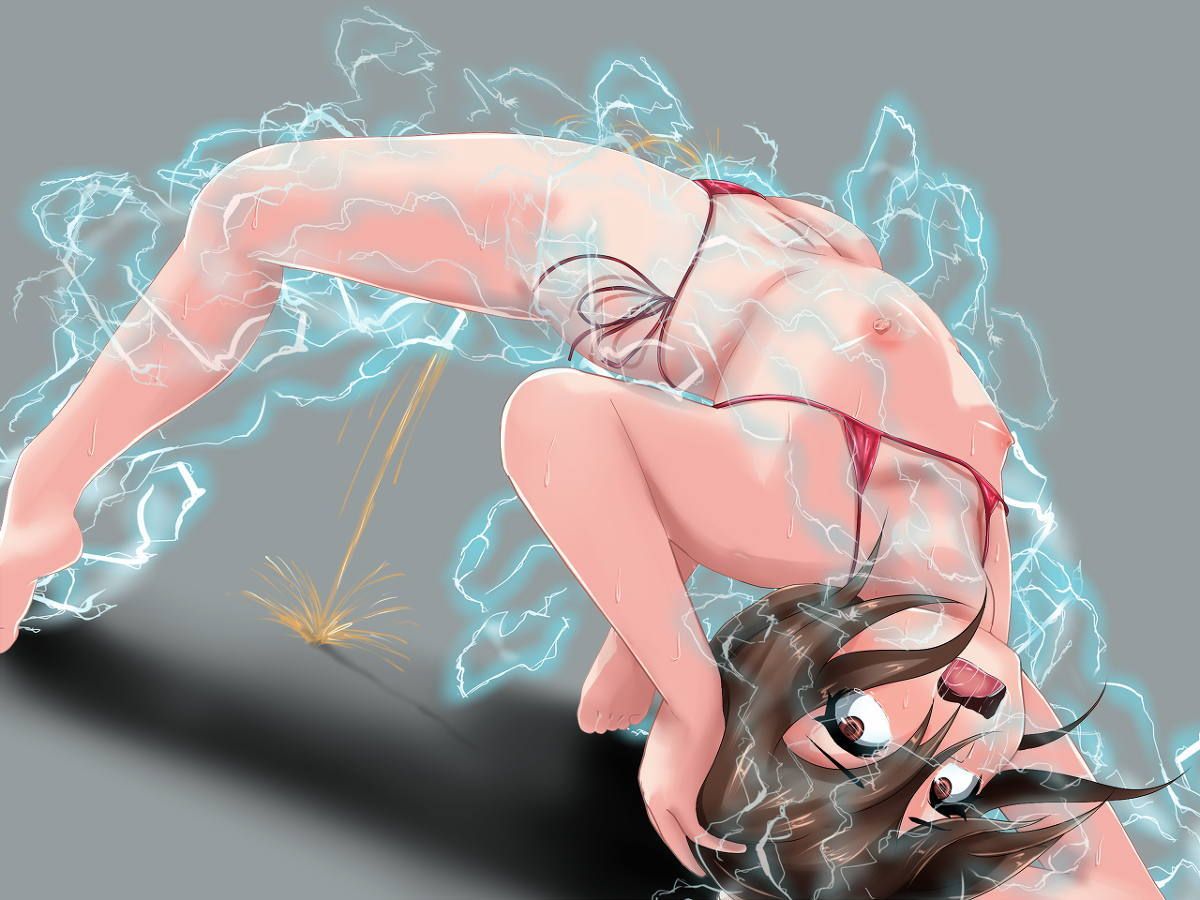 [Secondary erotic] erotic image summary of the girl who would faint in agony in electric blame 11