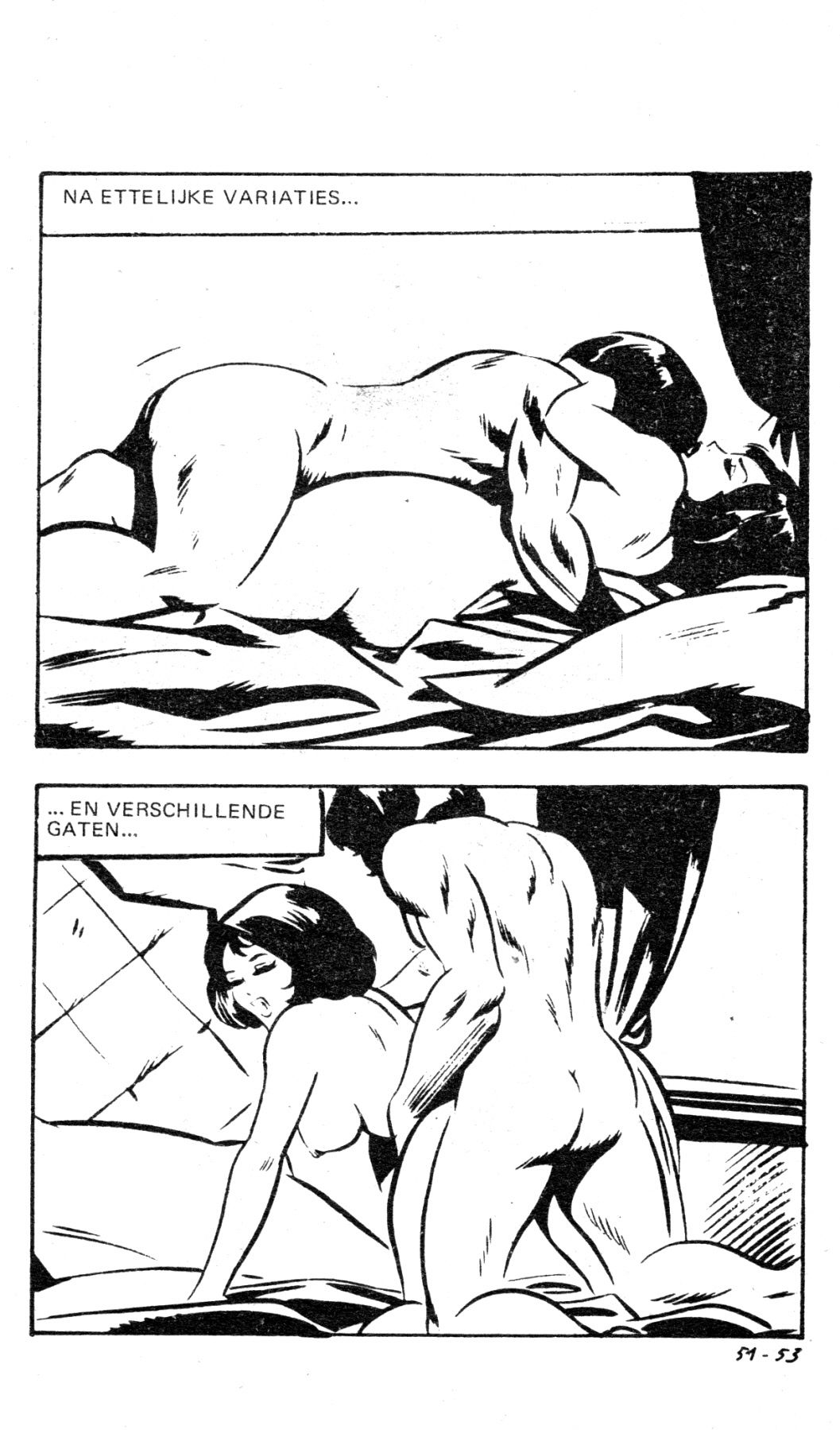Erotische Vertellingen - 51 - Wie Wil Me Schilderen (Dutch) 29 strips (in 3 series) uit de serie Erotische vertellingen. 55
