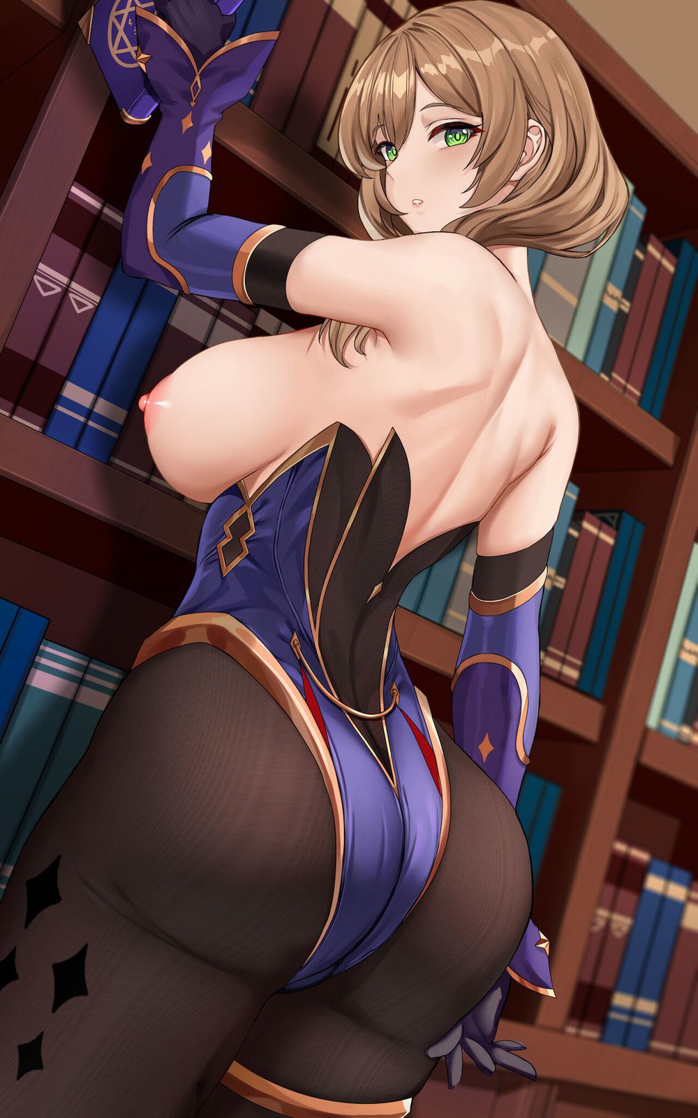 【Harajin】 Erotic image of busty deca ass big sister Lisa! part5 17