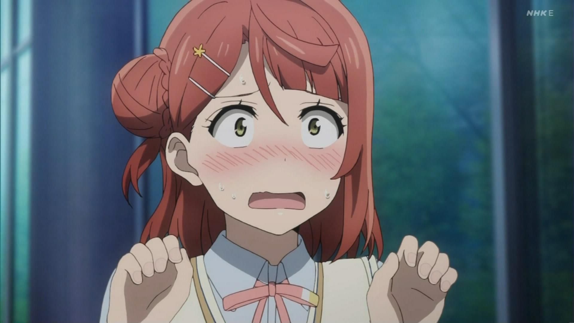 【There is an image】 What is the most exciting reaction when you show an erection TNTN to a cute girl? www (Love Live!) ） 2