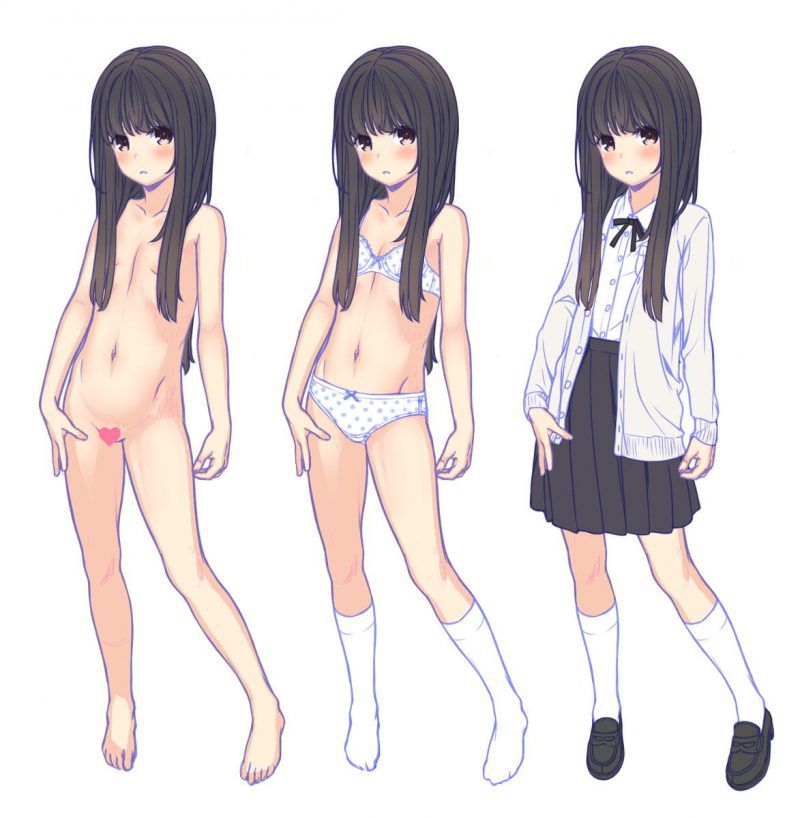 [Junior Shorts Lori] JS upper grades and JC of junior shorts are a little colored lori girl who was in cute underwear! 8