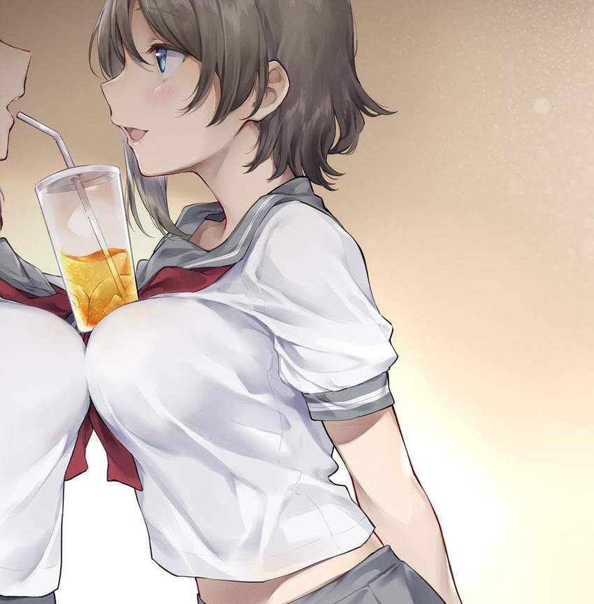 [See you again! Secondary images of iced tea and girls 34