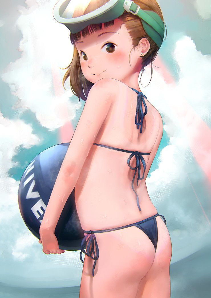 [100 sheets] 2019 summer is also over, so the second image of the sea and swimsuit beautiful girl is a secondary image-paying sle 12