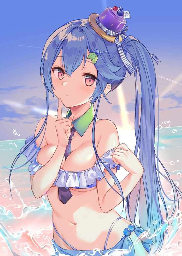 [100 sheets] 2019 summer is also over, so the second image of the sea and swimsuit beautiful girl is a secondary image-paying sle 36