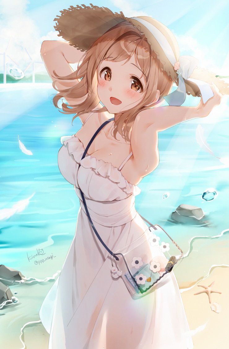 [100 sheets] 2019 summer is also over, so the second image of the sea and swimsuit beautiful girl is a secondary image-paying sle 40