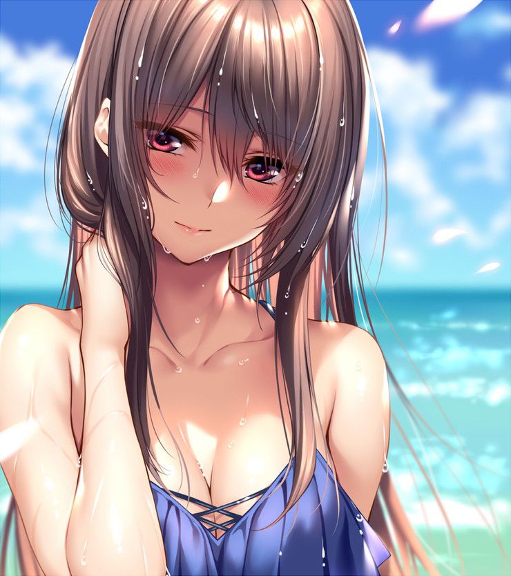 [100 sheets] 2019 summer is also over, so the second image of the sea and swimsuit beautiful girl is a secondary image-paying sle 50