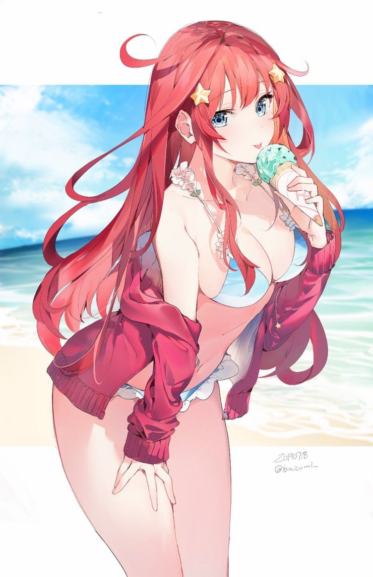[100 sheets] 2019 summer is also over, so the second image of the sea and swimsuit beautiful girl is a secondary image-paying sle 52