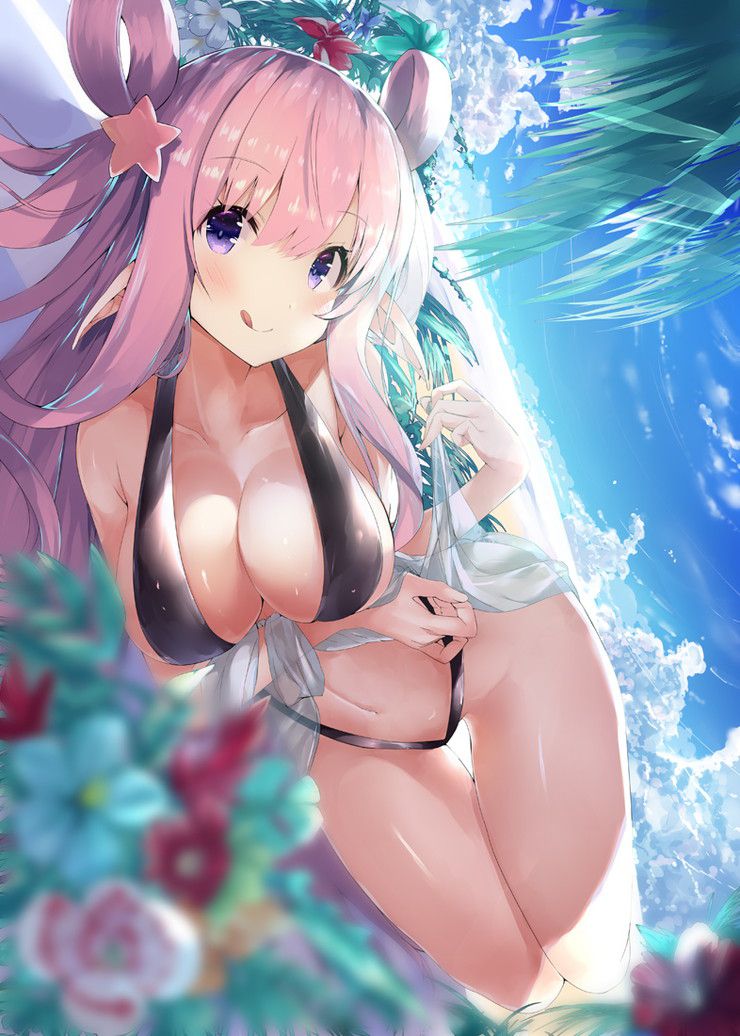 [100 sheets] 2019 summer is also over, so the second image of the sea and swimsuit beautiful girl is a secondary image-paying sle 67