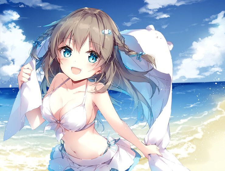 [100 sheets] 2019 summer is also over, so the second image of the sea and swimsuit beautiful girl is a secondary image-paying sle 69