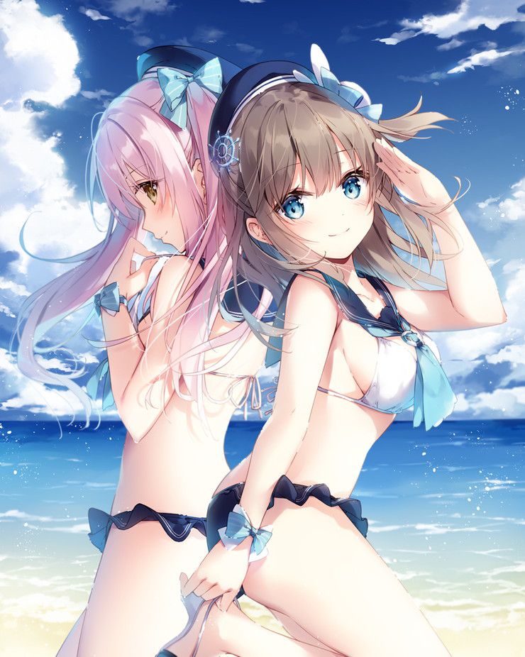 [100 sheets] 2019 summer is also over, so the second image of the sea and swimsuit beautiful girl is a secondary image-paying sle 72