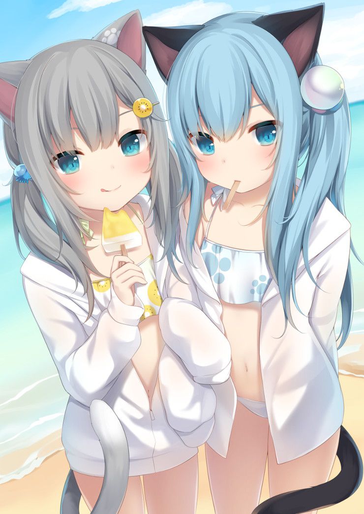[100 sheets] 2019 summer is also over, so the second image of the sea and swimsuit beautiful girl is a secondary image-paying sle 73