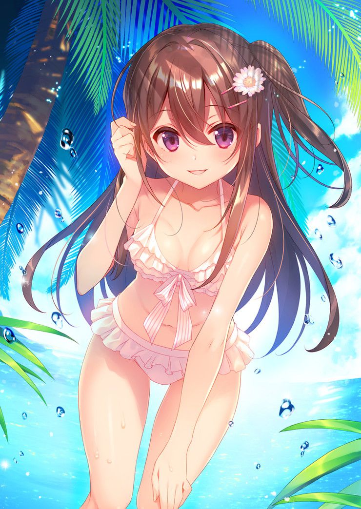 [100 sheets] 2019 summer is also over, so the second image of the sea and swimsuit beautiful girl is a secondary image-paying sle 79