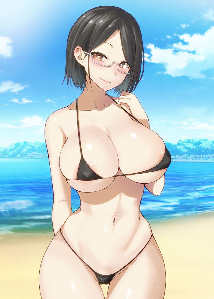 [100 sheets] 2019 summer is also over, so the second image of the sea and swimsuit beautiful girl is a secondary image-paying sle 80