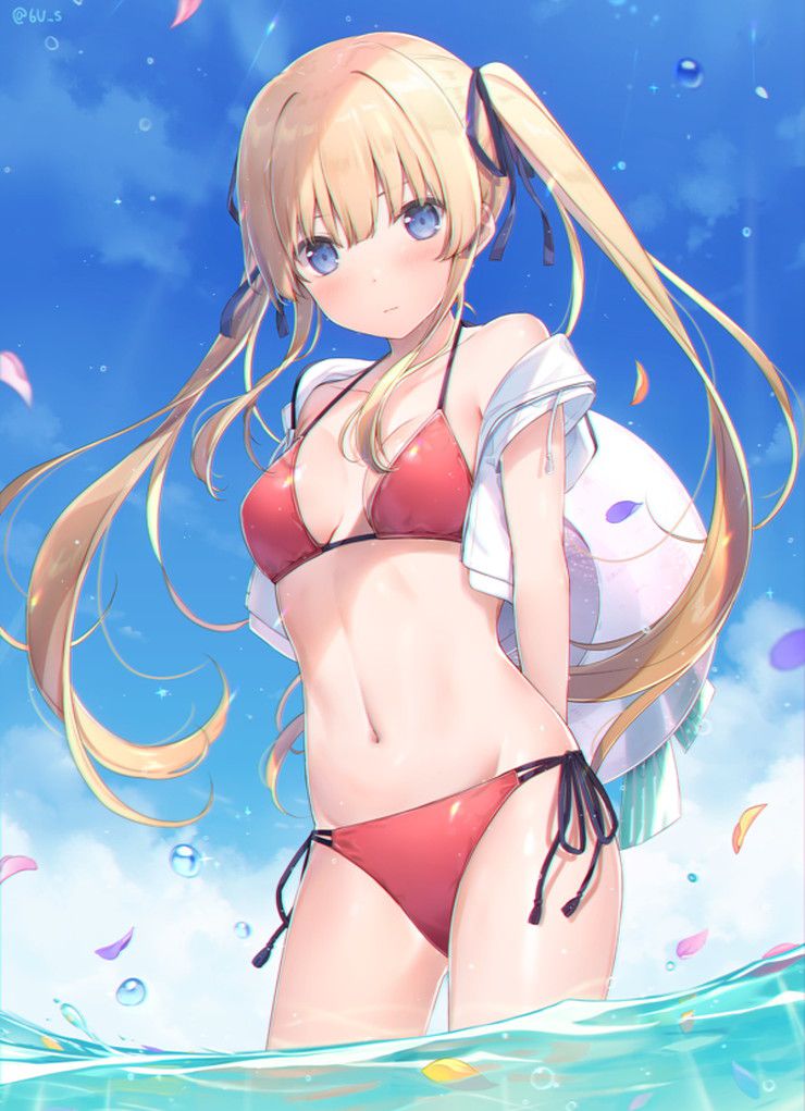 [100 sheets] 2019 summer is also over, so the second image of the sea and swimsuit beautiful girl is a secondary image-paying sle 85