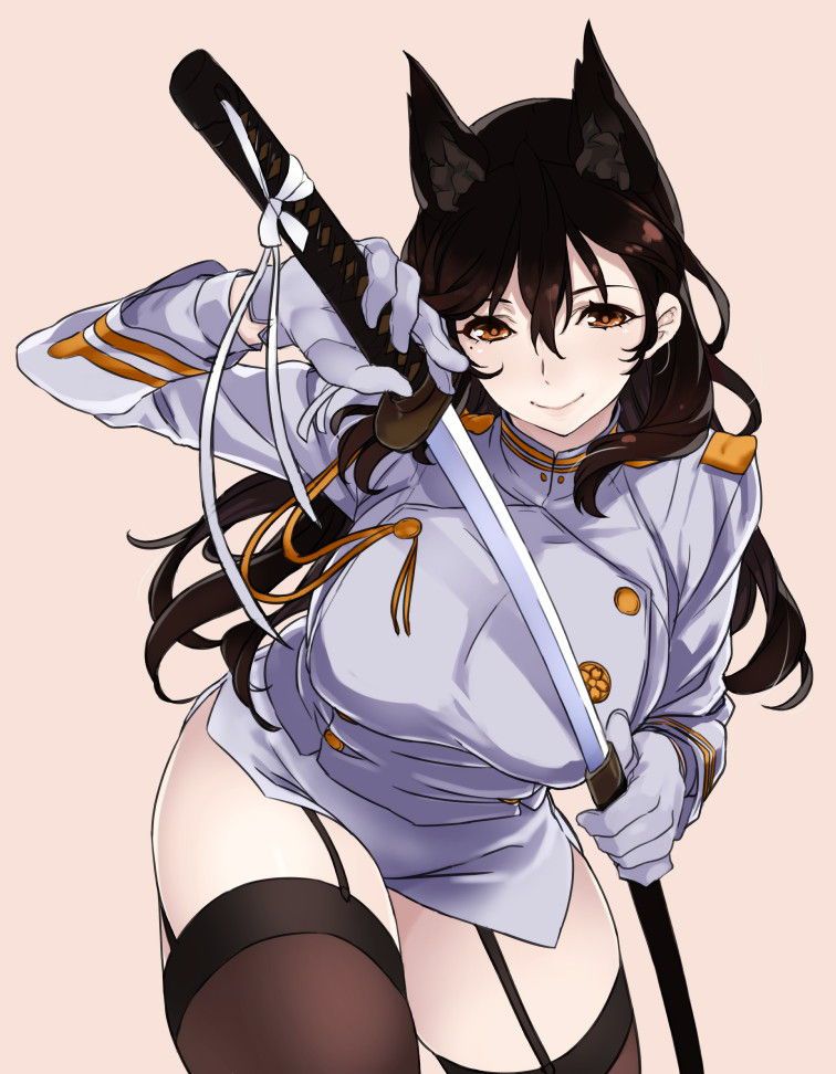 Kill if you drop in!? Beautiful girl swordsman or female warrior's chot dangerous and dignified moe image armed with a sword [pick-up] 20