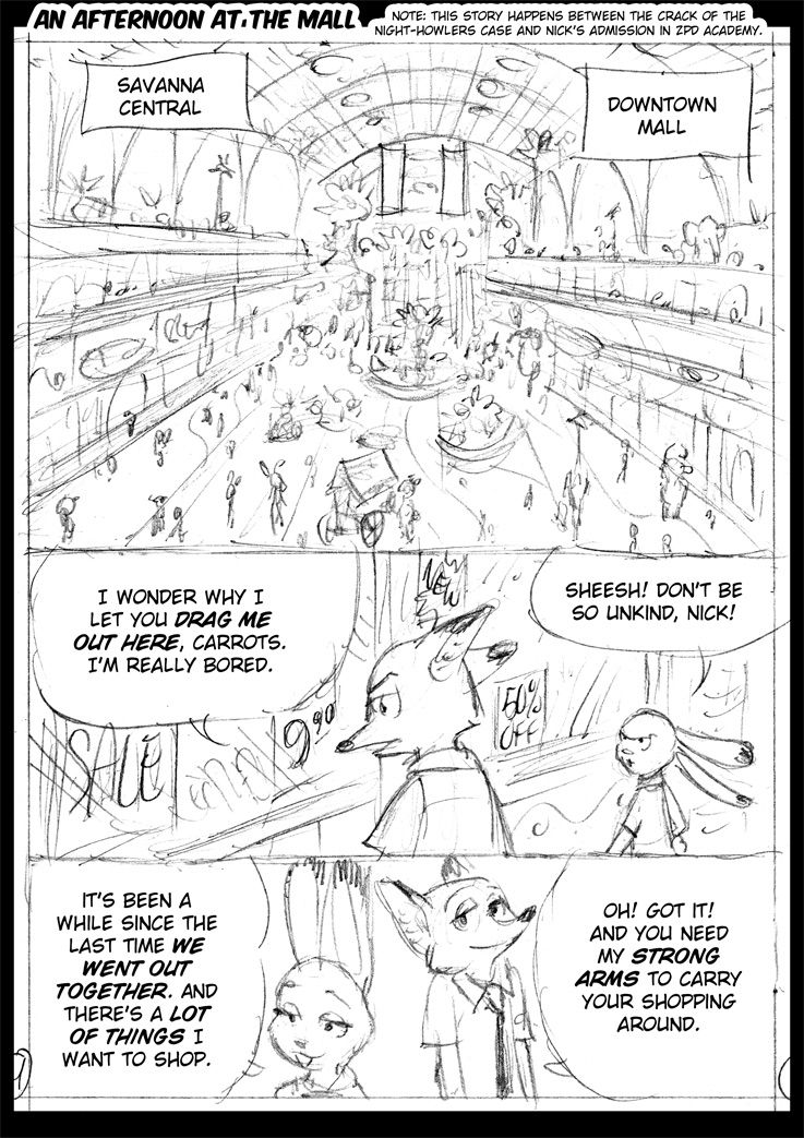 [Borba] An Afternoon At The Mall (Zootopia) 1