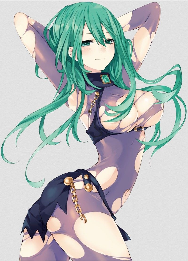 [2nd] Secondary erotic image of a girl with green hair Part 18 [green hair] 13