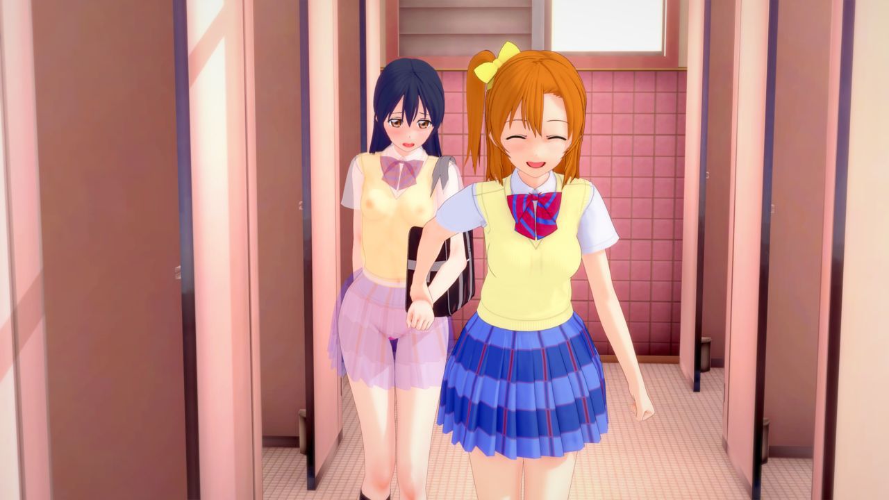 [U315] Umi to Roshutsu Panic (Love Live!) [U315] 海未と露出パニック (ラブライブ!) 288