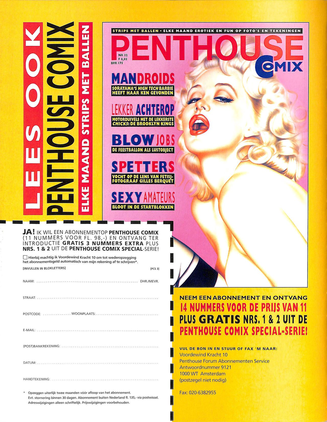 Penthouse Comics Magazine Special 3 (Dutch) De ontbrekende Penthouse/Playhouse magazines...in het Nederlands! 78