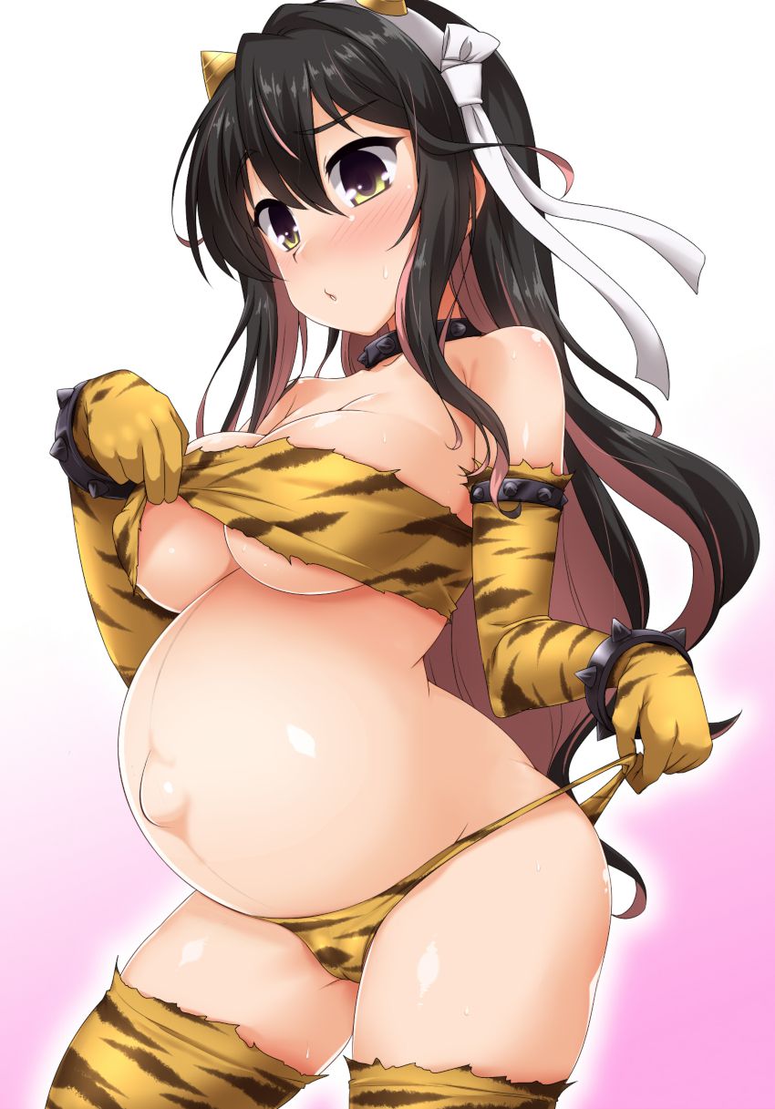 [Botecola] heroines of anime and games that have been made bote belly in erocola Part 62 8