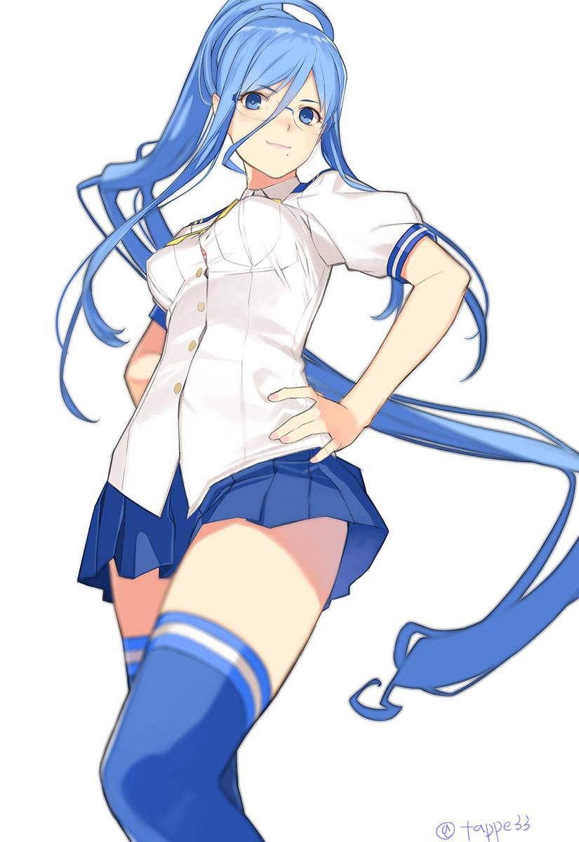 [2nd] Secondary erotic image of a girl with blue or light blue hair Part 18 [ blue hair ] 11