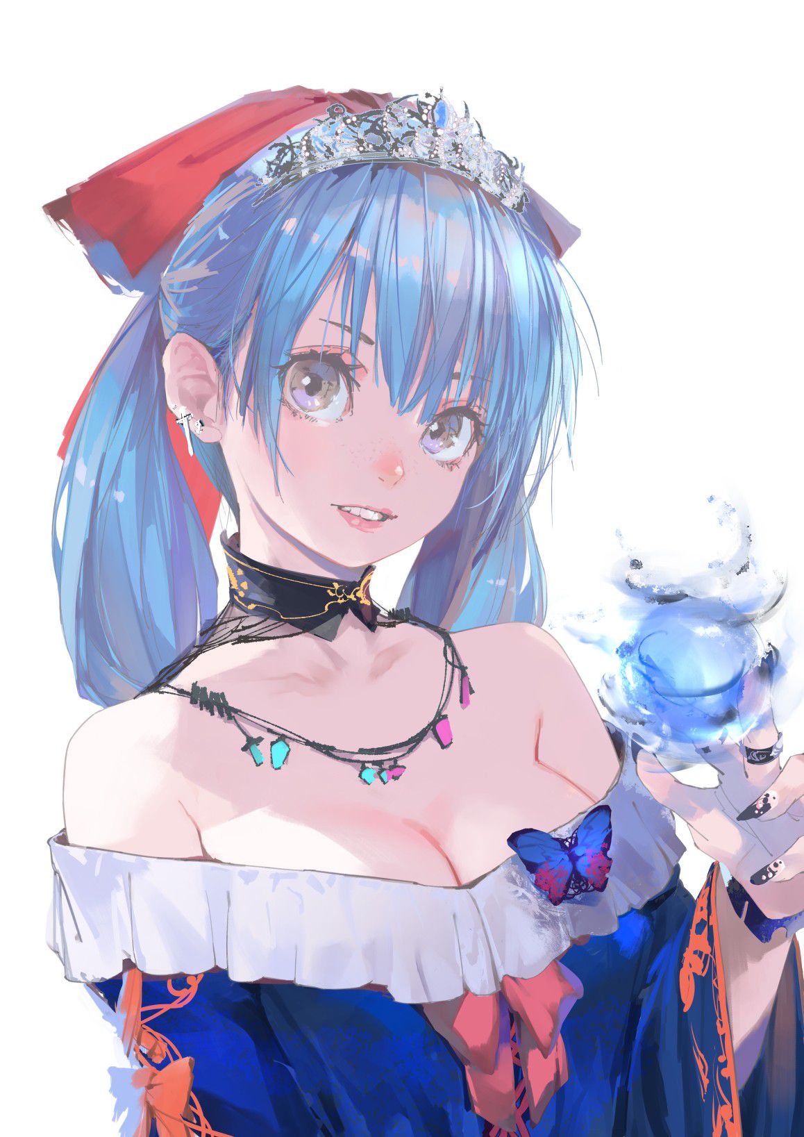 [2nd] Secondary erotic image of a girl with blue or light blue hair Part 18 [ blue hair ] 19