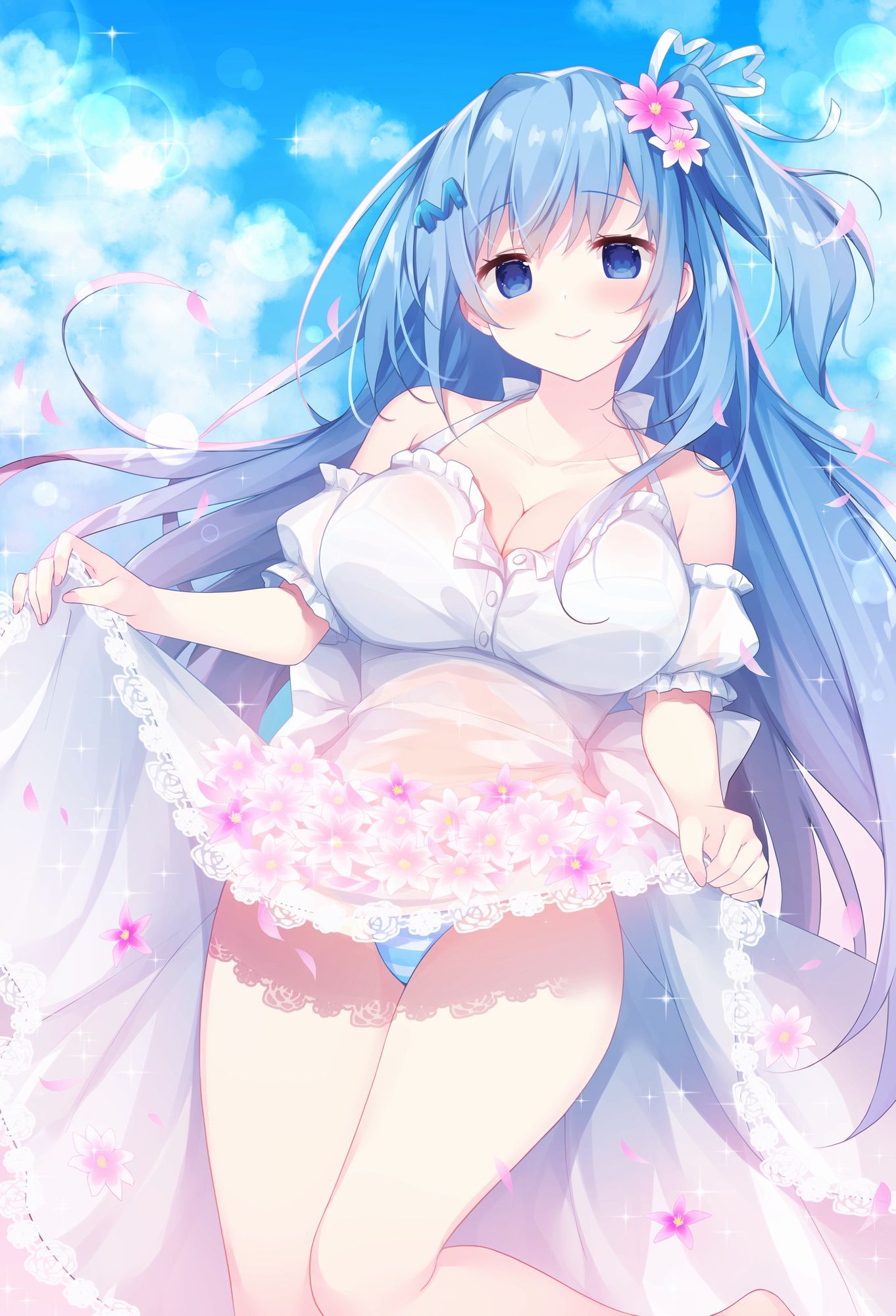 [2nd] Secondary erotic image of a girl with blue or light blue hair Part 18 [ blue hair ] 22