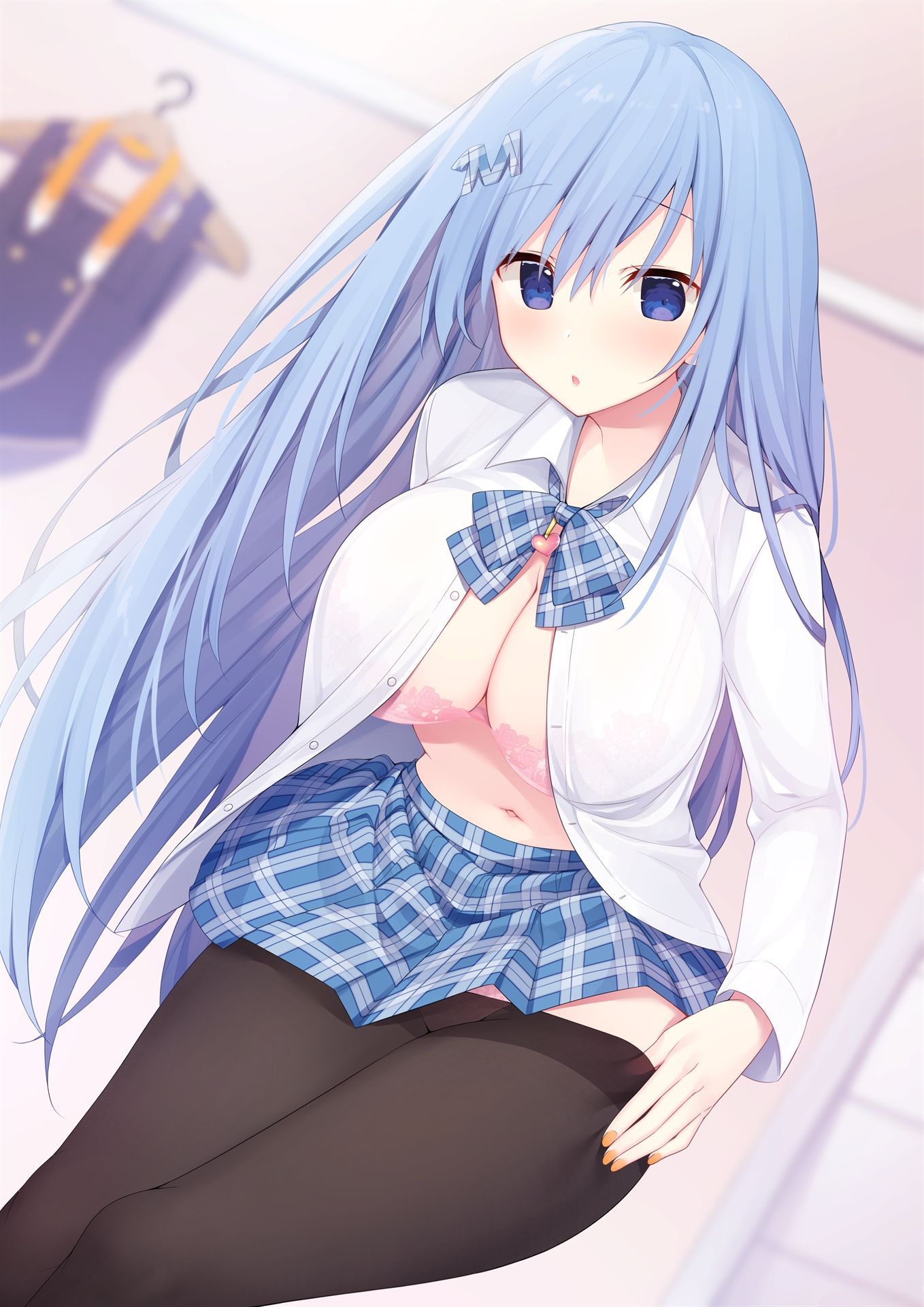 [2nd] Secondary erotic image of a girl with blue or light blue hair Part 18 [ blue hair ] 24