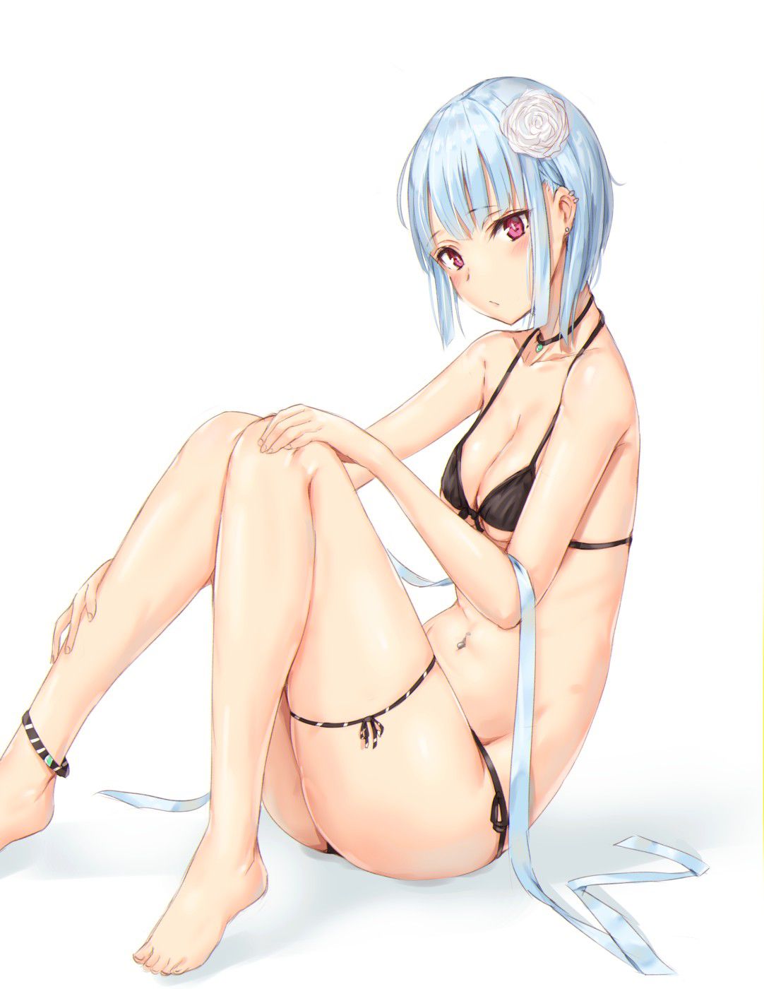 [2nd] Secondary erotic image of a girl with blue or light blue hair Part 18 [ blue hair ] 34