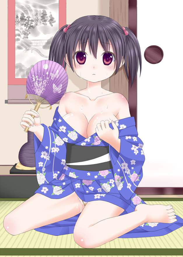 [Panty line measures] secondary erotic image of girls wearing yukata in no pan 16