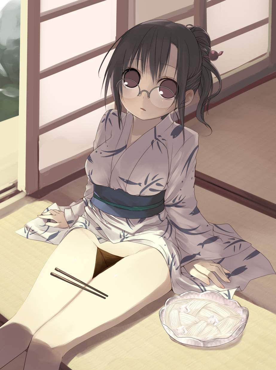 [Panty line measures] secondary erotic image of girls wearing yukata in no pan 2