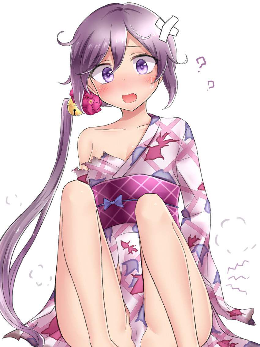 [Panty line measures] secondary erotic image of girls wearing yukata in no pan 22