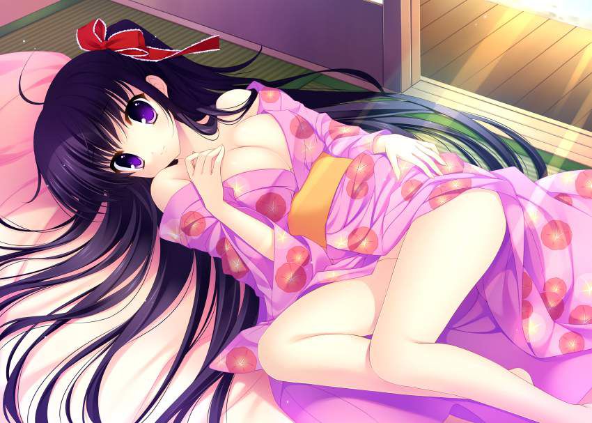 [Panty line measures] secondary erotic image of girls wearing yukata in no pan 28