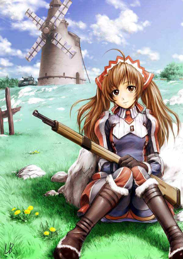 Take too erotic images of Valkyria on the battlefield! 5