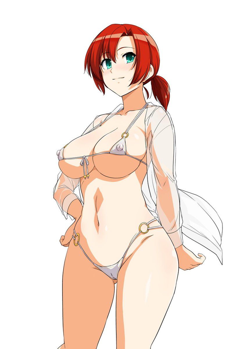 【Secondary】In fact, the erotic image of a micro bikini girl who looks like a crazy person when she wears it on a beach like this 27