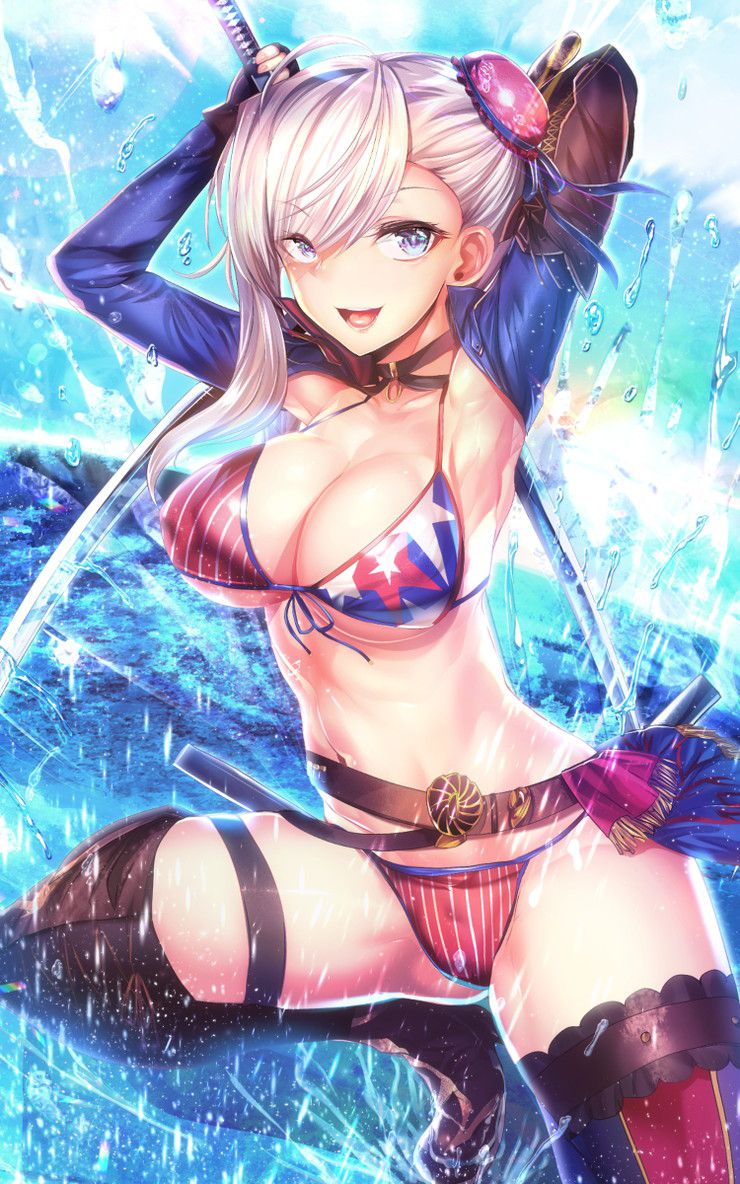 [FGO] swimsuit Miyamoto Musashi erotic image summary! 【There is a Second Coming】 11